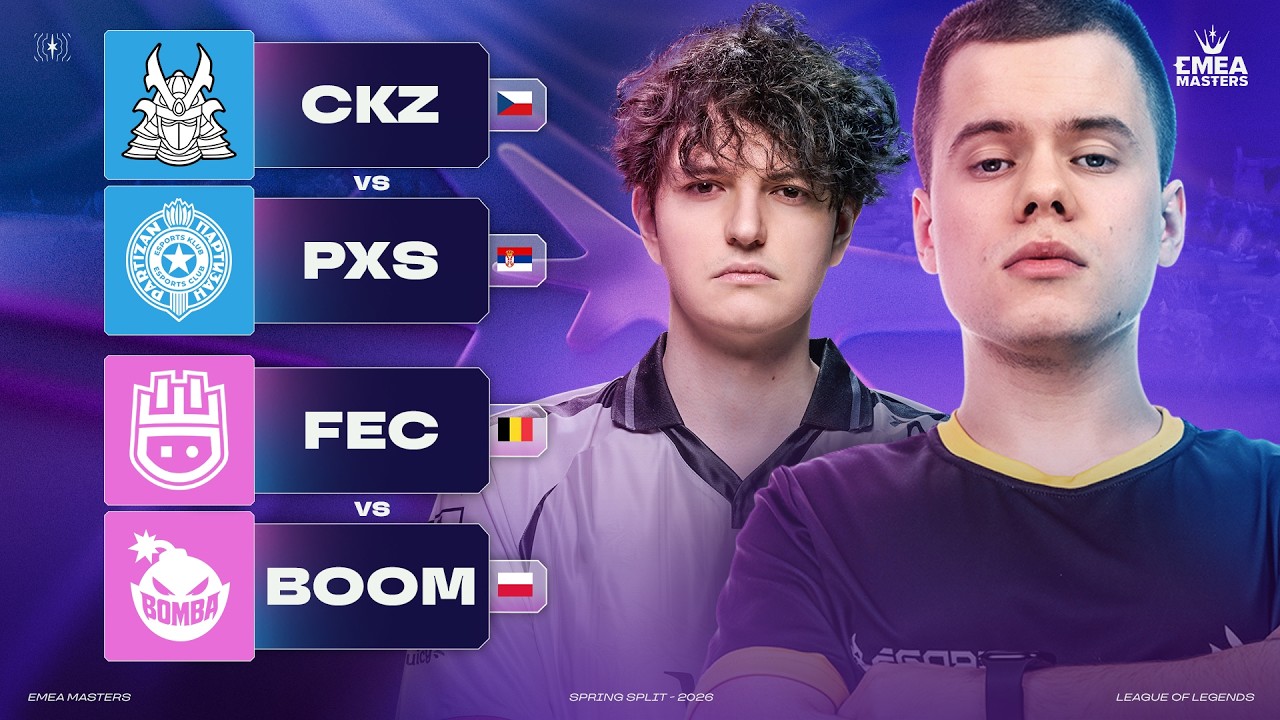 🔴CITA Kaizen vs Partizan Sangal🔴Bomba Team vs Frites Esports Club🔴PLAY-IN EMEA MASTERS SPRING🔴