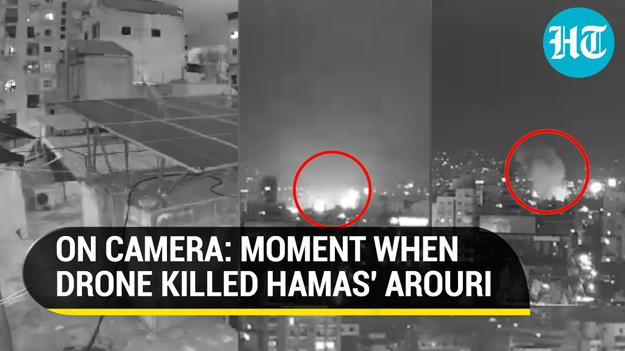 Video Of Drone Attack On Hamas' Saleh Al-Arouri In Hezbollah Backyard Emerges Amid Threats To Israel