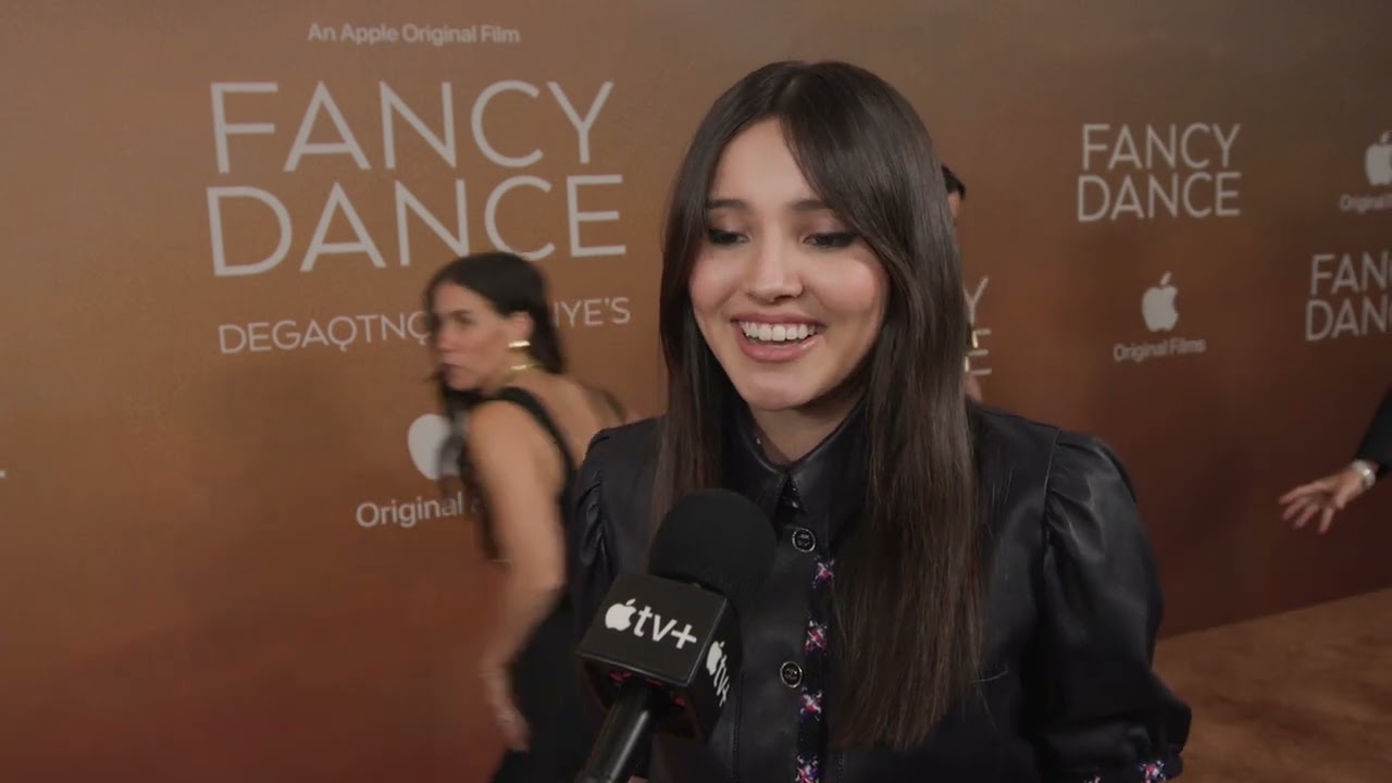 FANCY DANCE: Isabel Deroy-Olson premiere arrivals soundbites | ScreenSlam