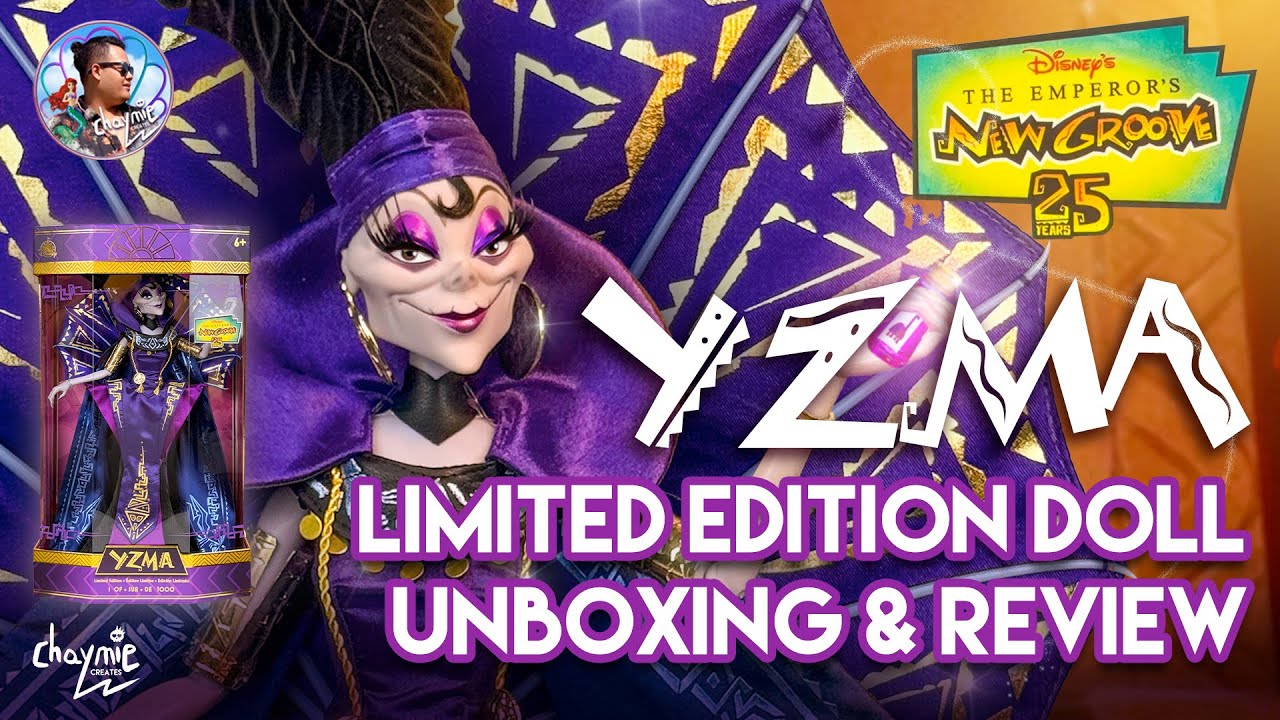 Кукла YZMA из лимитированной коллекции — подробный обзор и распаковка | Злодей Disney — Новое пла...