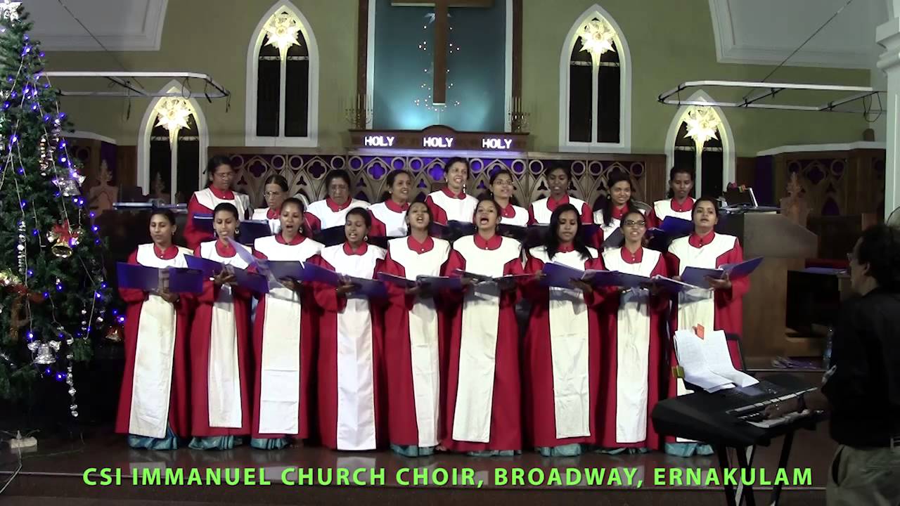 CSI Immanuel Church Choir ,Ernakulam, India Singing Ding A Ding (recorded live)