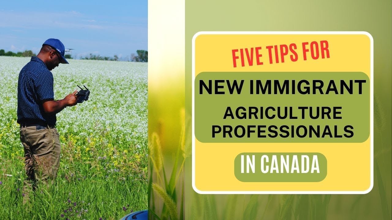 Five Tips for New Immigrant Agriculture Professionals in Canada