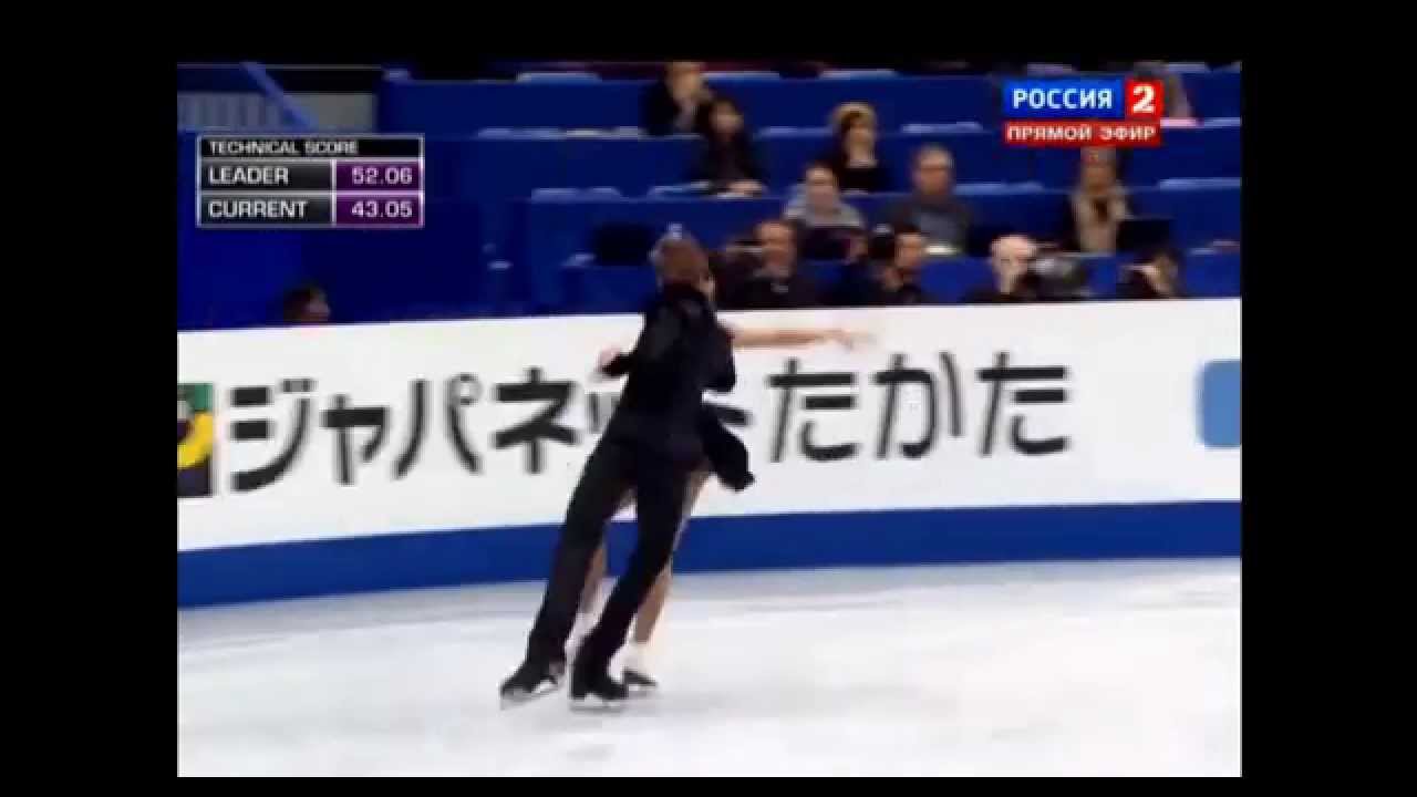 Никита Кацалапов и Елена Ильиных / Чемпионат мира 2014 / Танцы на льду(произв.)