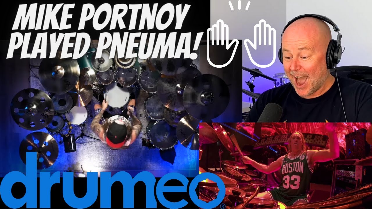 Drum Teacher Reacts: Mike Portnoy vs Danny Carey’s Pneuma | Epic Drumeo Challenge!