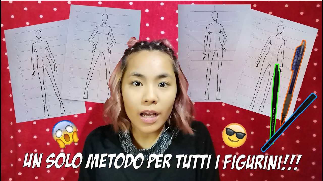 Come disegnare i figurini: metodo semplice e preciso!!!