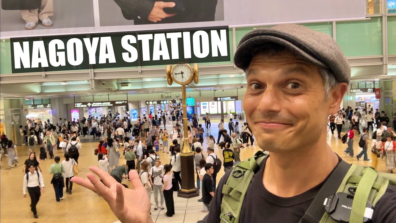 Inside NAGOYA Station & Shinkansen Train Platform Adventure