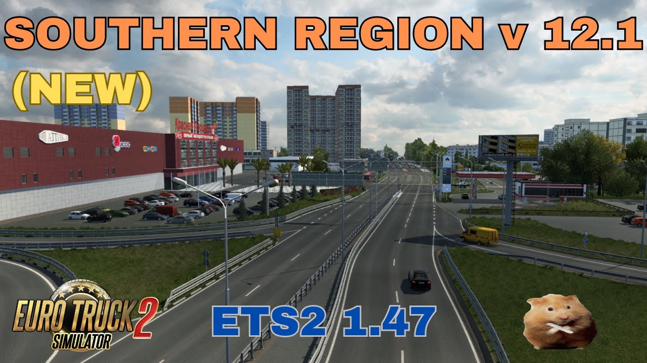 ETS2 1.47        SOUTHERN REGION v12.1 (NEW)