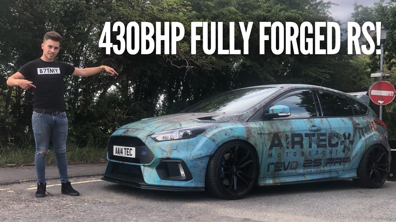 Безумный Focus RS с широкими арками, мощностью 430 л.с. *Полностью кованый*
