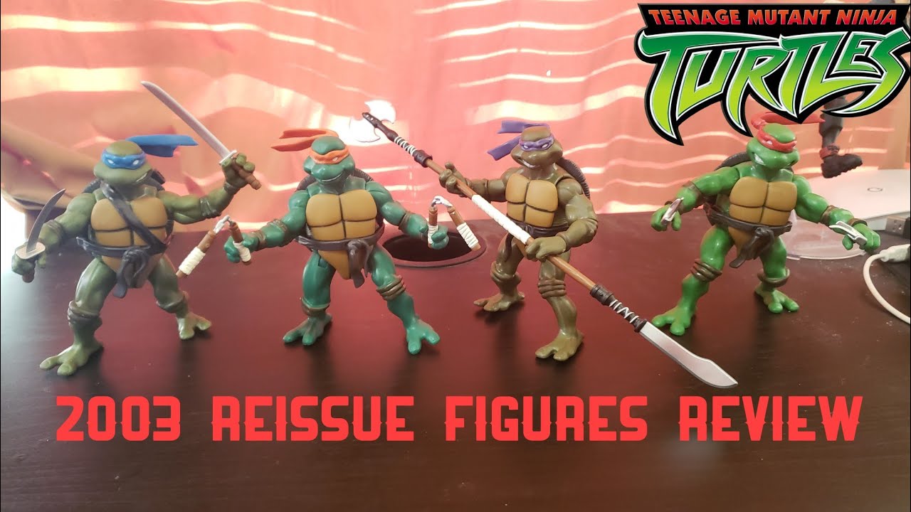 TMNT 2003 Reissue Figures Review