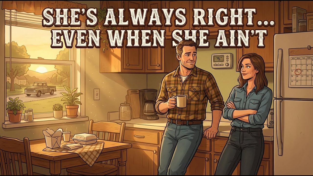 She’s Always Right (Even When She Ain’t) 🎶 | A Funny Modern Country Love Song