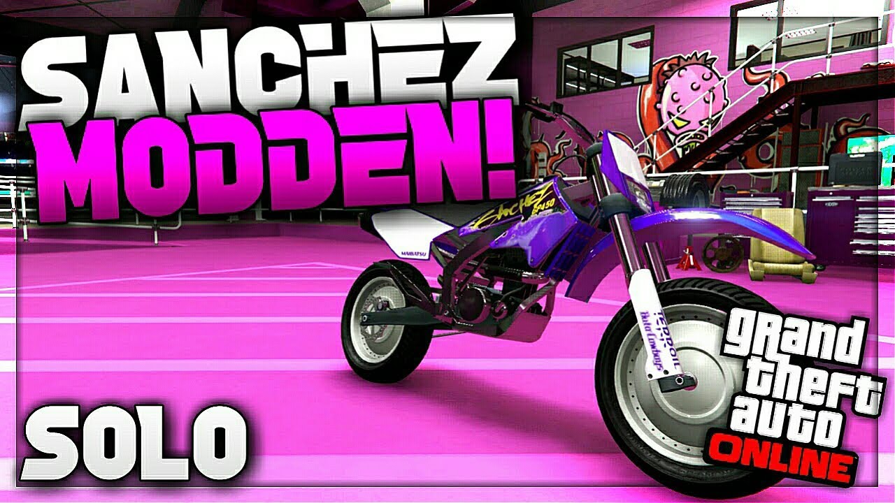 *SELTEN* ANDERE FELGEN AUF DAS SANCHEZ MOTORRAD! | BENNY'S MERGE GLITCH! | GTA Online 1.46