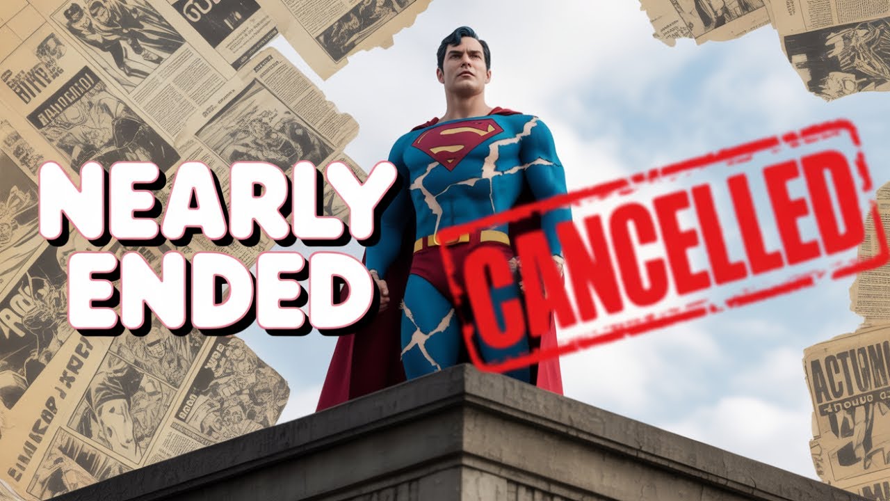 Before Superman became a legend, one comic almost