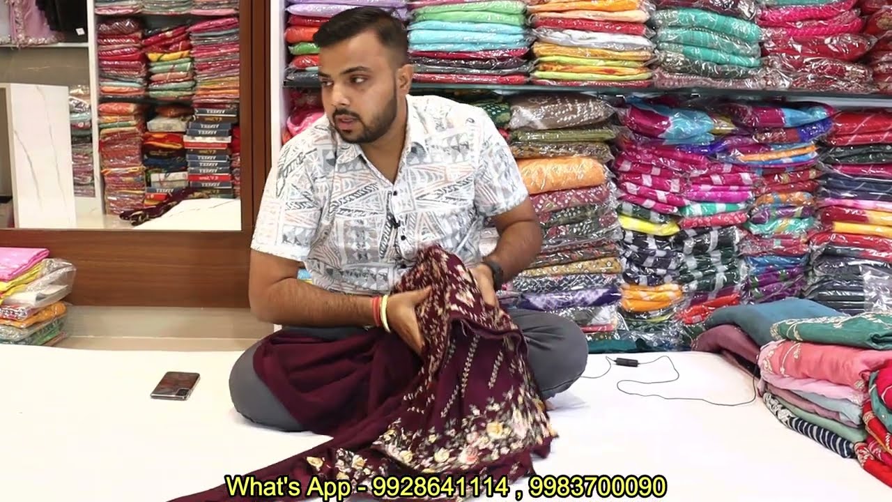 🔥आपकी डिजाइनर साड़ी की खोज यहां खत्म होगी | Latest Unique Saree Collection by Krishna Saree