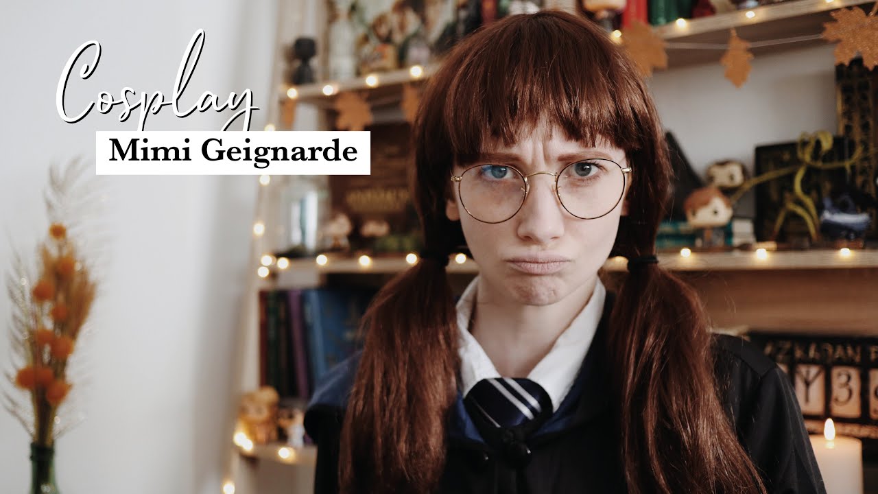 JE ME TRANSFORME EN MIMI GEIGNARDE 👻 | COSPLAY HARRY POTTER