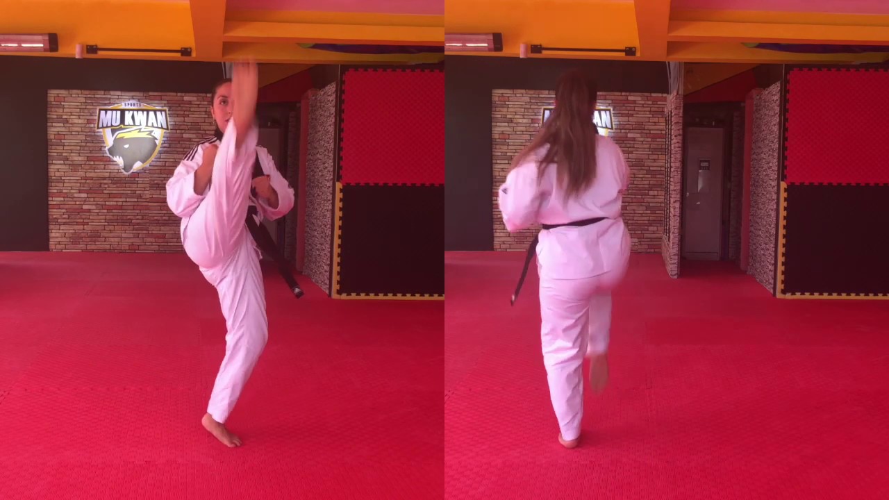Taekwondo - Poomsae 5 (Taegeuk Oh Jang) Mavi Kuşak / Slow-motion
