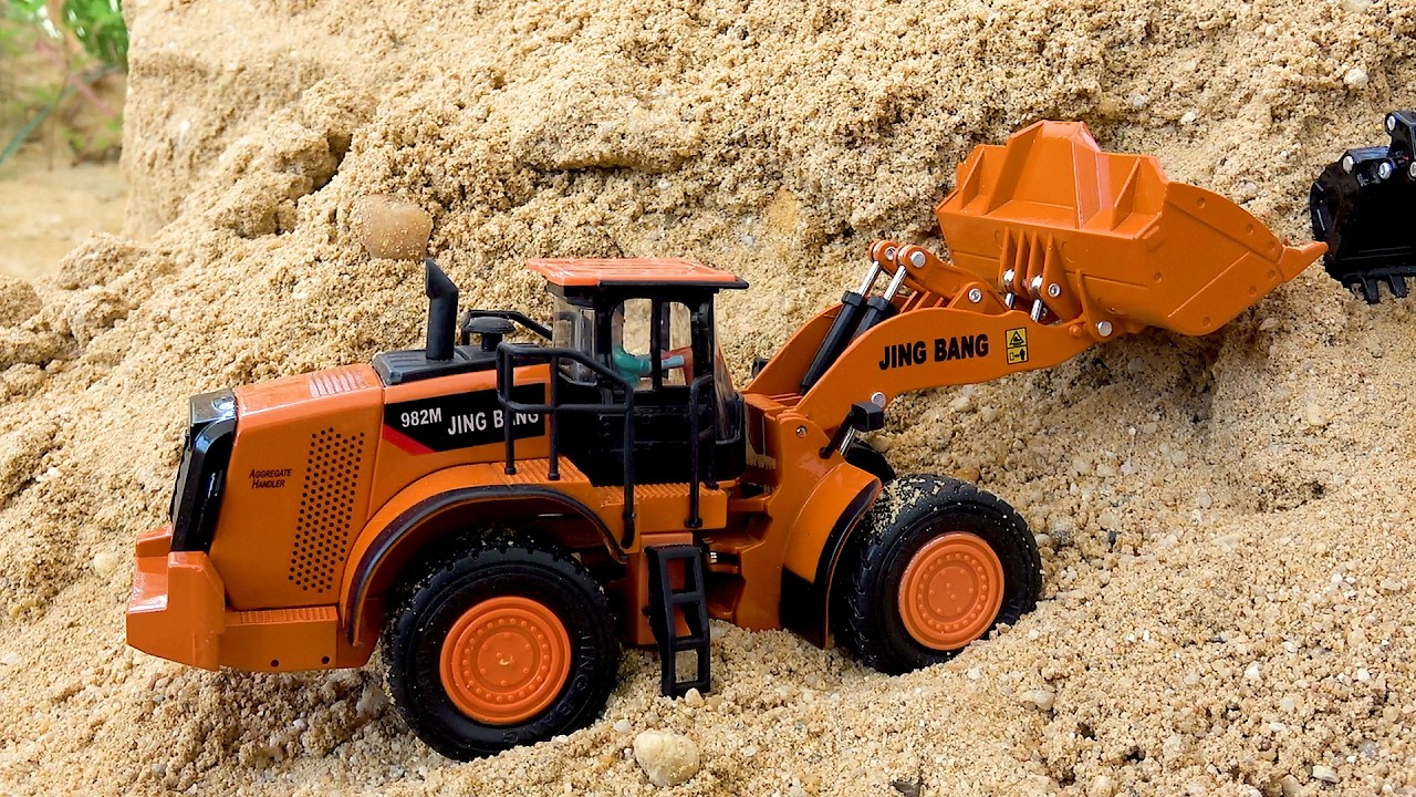 Trucks, excavators, and other fun stories about toy vehicles