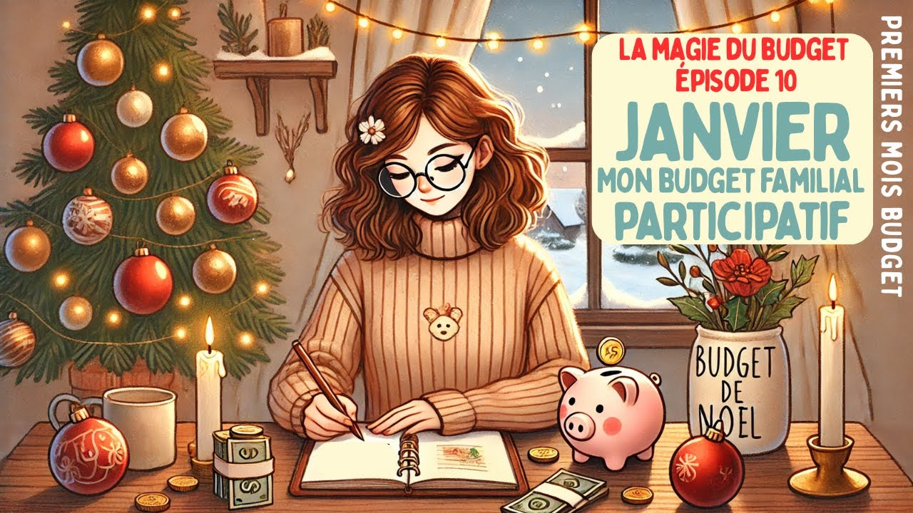 ❄️BUDGET JANVIER❄️ : aide moi à répartir mes épargnes mon premier #budgetparticipatif 🤩