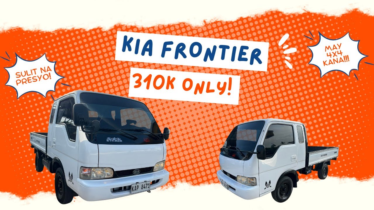 KIA BONGO FRONTIER 4x4 310k ONLY!