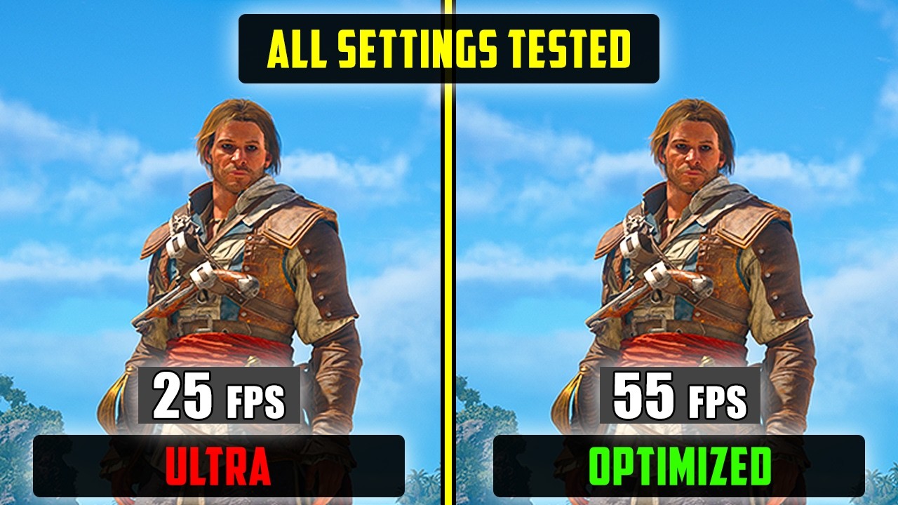 Assassin's Creed Black Flag Resynced PC | Performance Optimization Guide + Optimized Settings