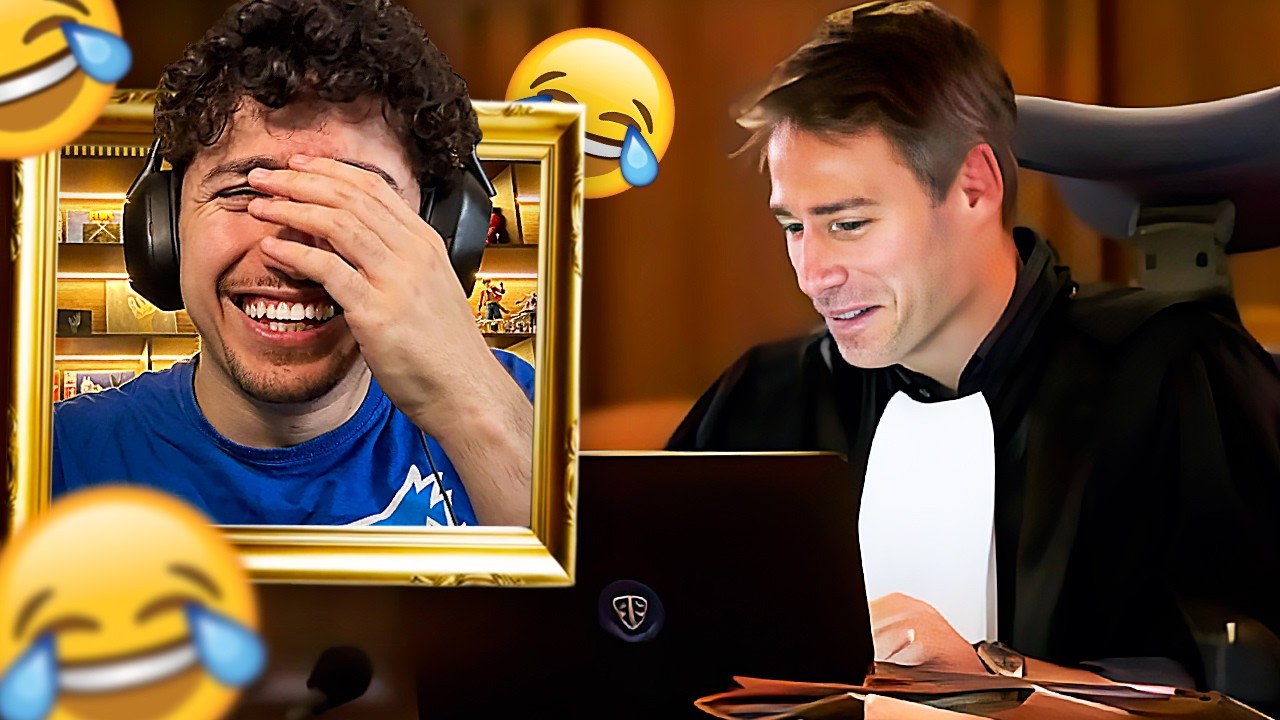M&Ecirc;ME LE JUGE EST MORT DE RIRE (Face au juge)
