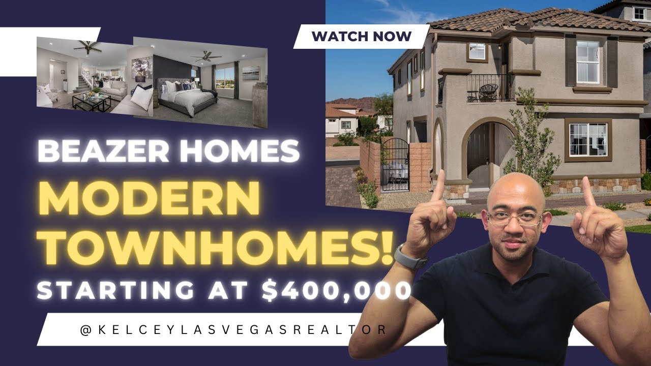 Las Vegas New Build Homes - AFFORDABLE BEAZER SINGLE FAMILY HOMES!
