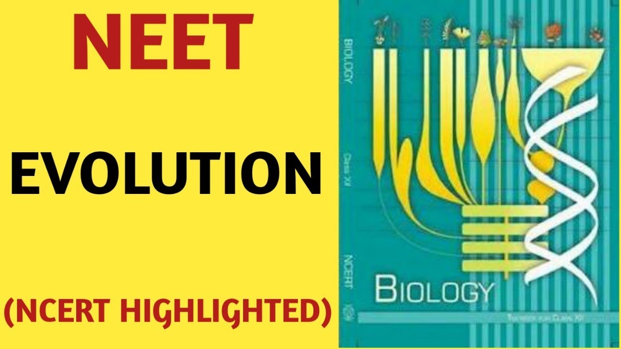 Evolution/Class 12/NCERT/Chapter 07/Quick Revision Series/AIIMS/NEET/JIPMER