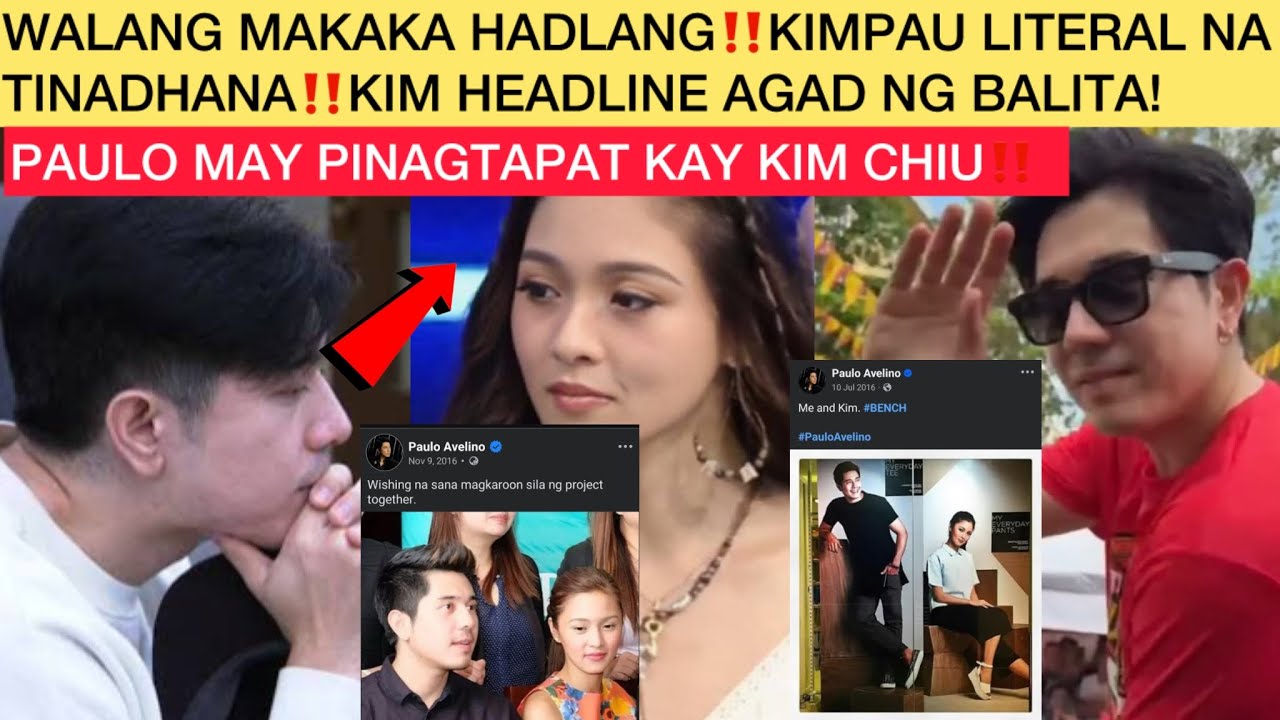 PAULO MAY PINAGTAPAT KAY KIM CHIU‼️WALANG MAKAKA HADLANG‼️KIMPAU LITERAL NA TINADHANA‼️