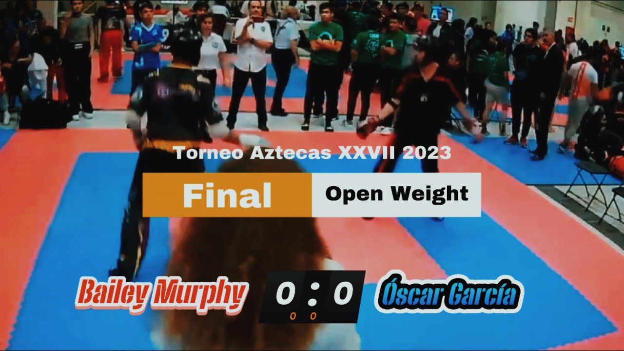 Bailey Murphy VS Óscar García | Torneo Aztecas XXVII 2023 | Final Open Weight