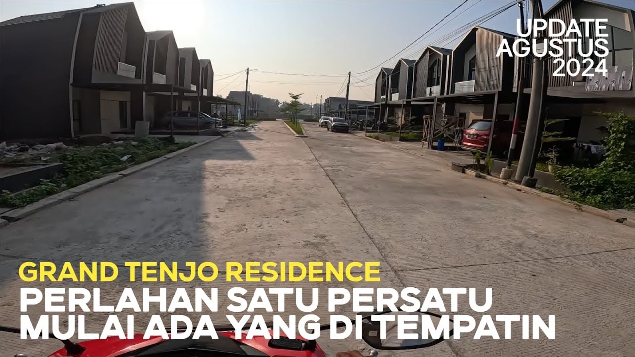 GRAND TENJO RESIDENCE UPDATE PROGRES AGUSTUS 2024