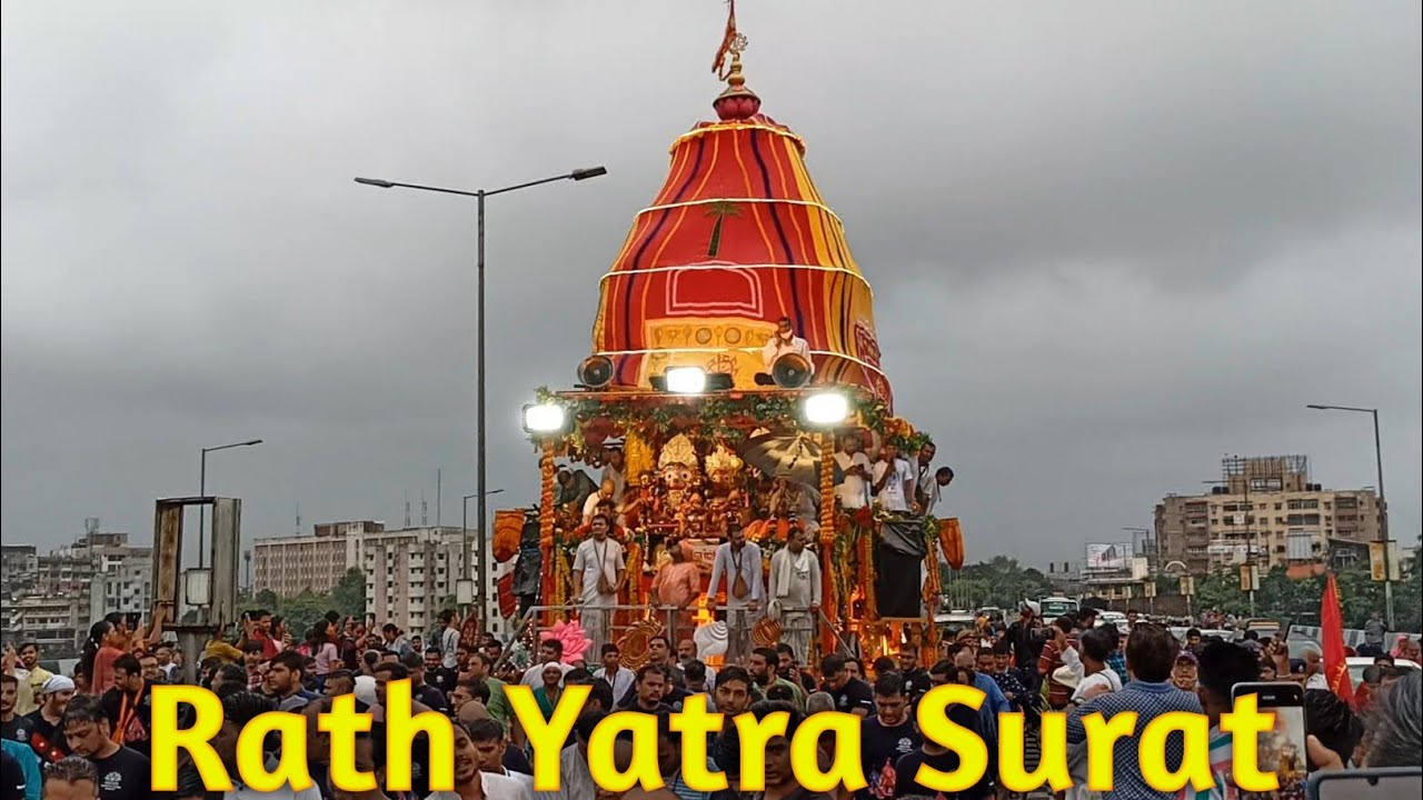 View Of Jagannath Rath Yatra Surat 2022 🥰 #rathyatra #jagannath #jagannathrathyatra