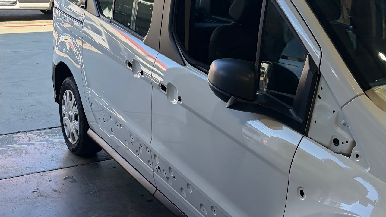 2024 Ford Transit Connect - sliding door handle removal and disassembly 