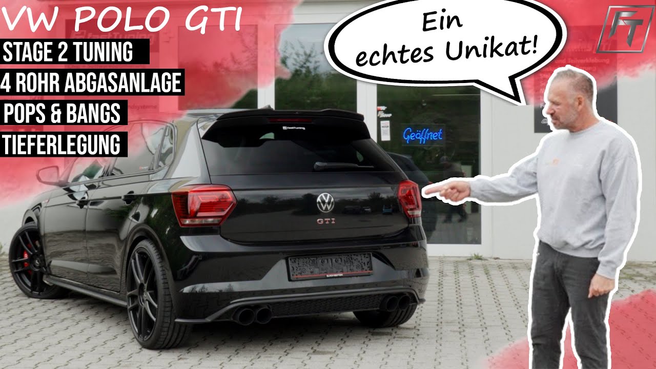 1 of 1 VW Polo GTI I Stage 2 Software + Abgasanlage + Tieferlegung I FastTuning