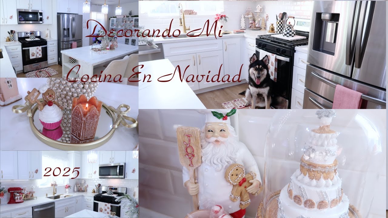 DECORACION DE MI COCINA || NAVIDAD 2025