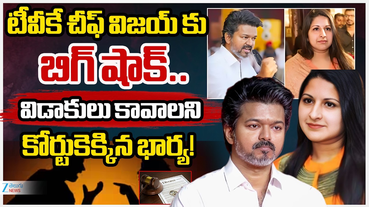 Actor and TVK Chief Thalapathy Vijay’s wife Sangeetha files for divorce; accuses him of infidelity |
