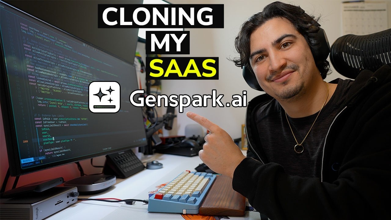Я клонировал целый бизнес с помощью Genspark.