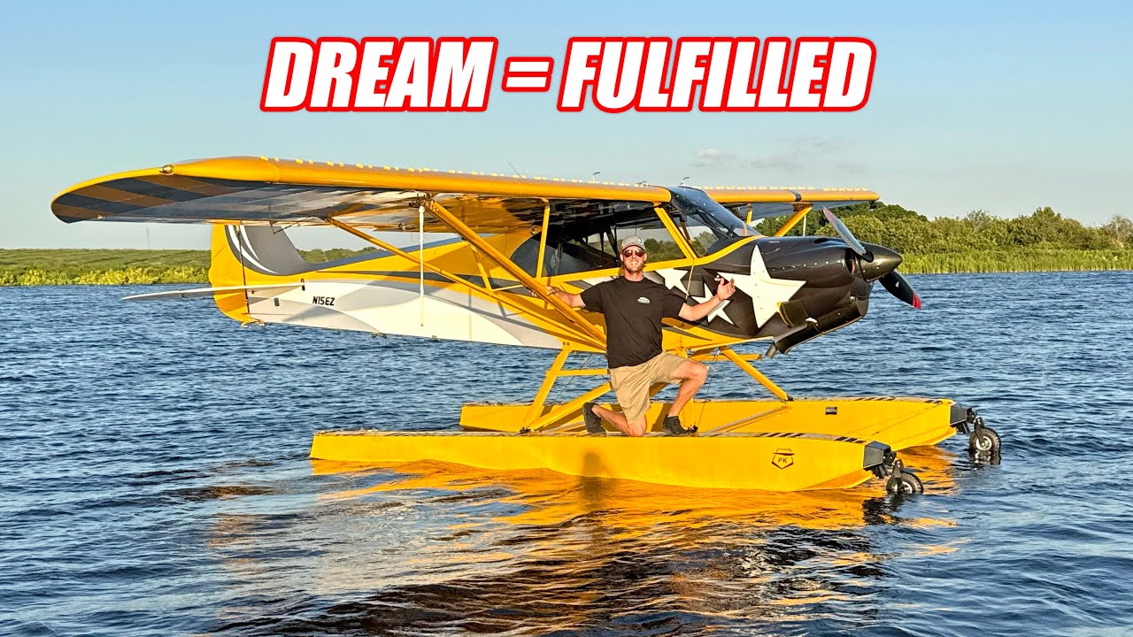 Мы устанавливаем поплавки на наш карбоновый куб!!!