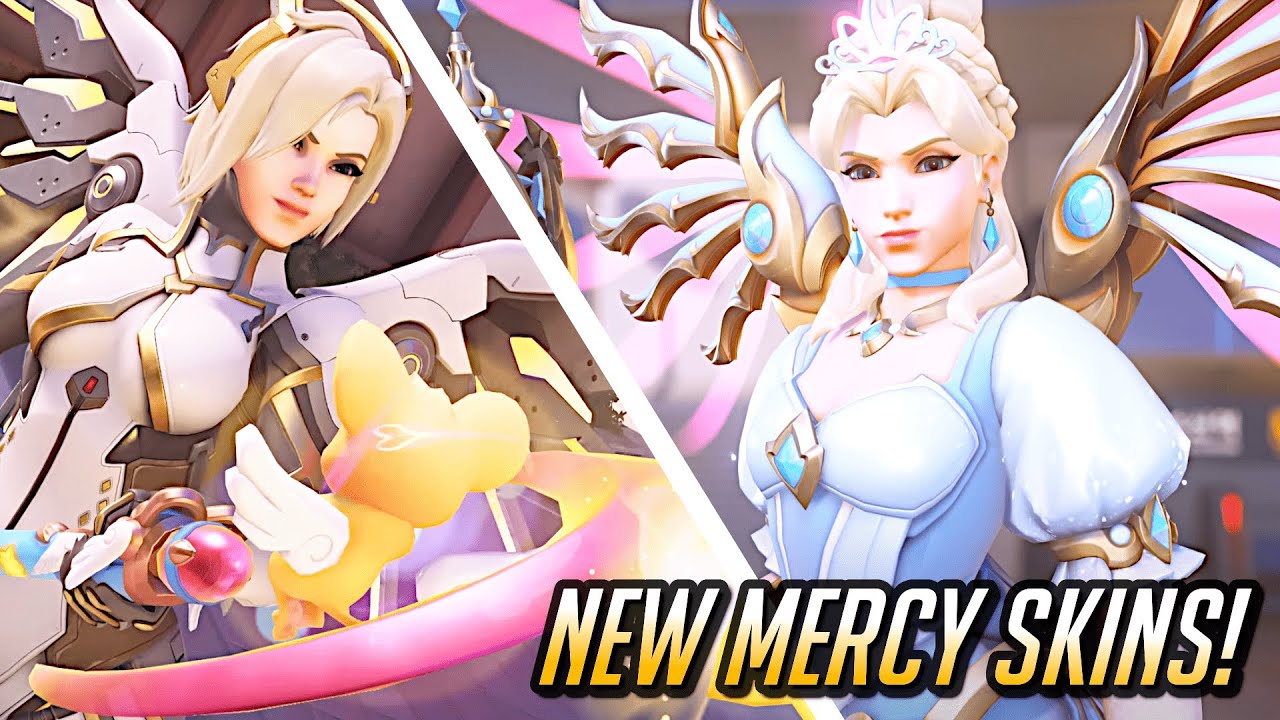 SO Many New Mercy Skins! ⭐️ Super Fun Mercy Movement! Season 15 Mercy - Overwatch 2