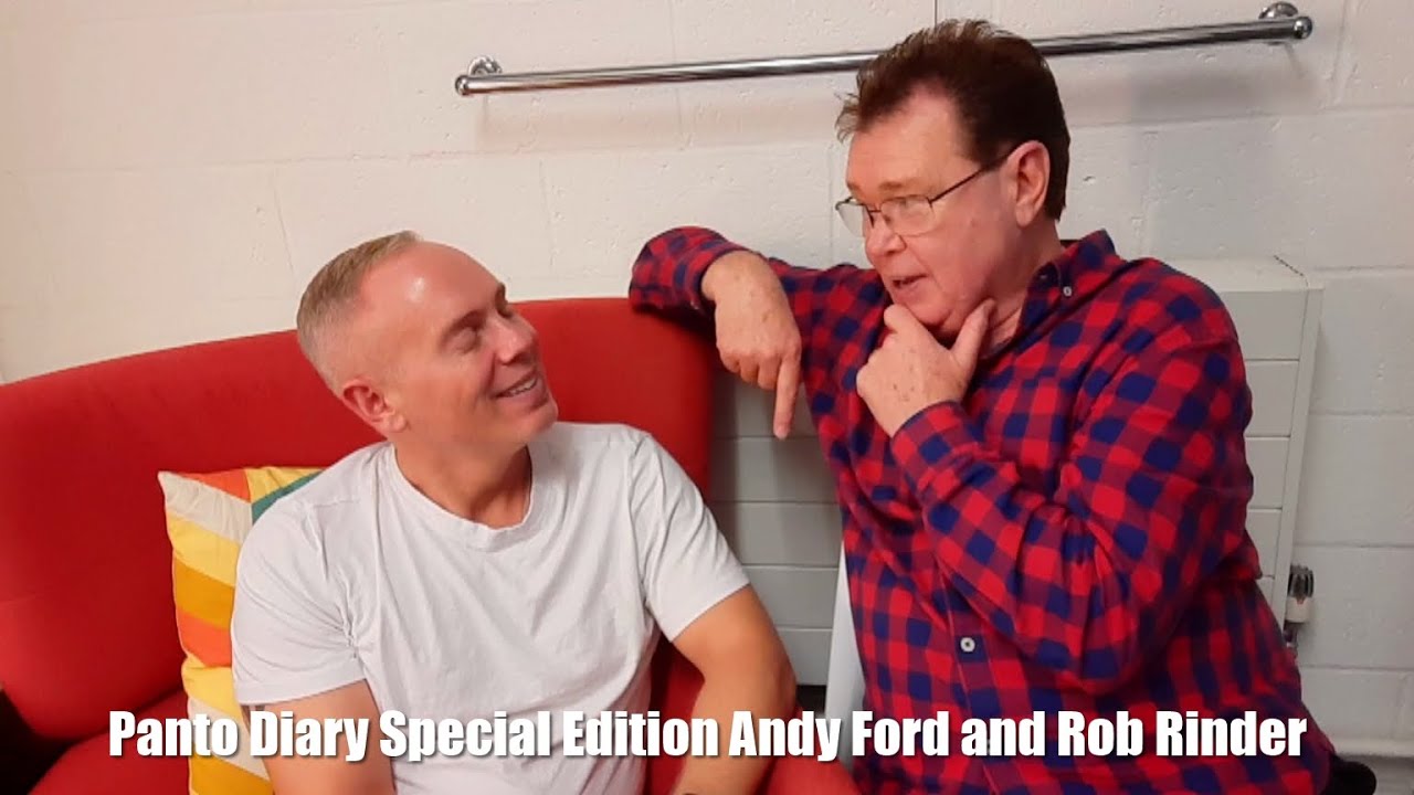 Andy Ford's Panto Diary 2024 Interview with Rob Rinder
