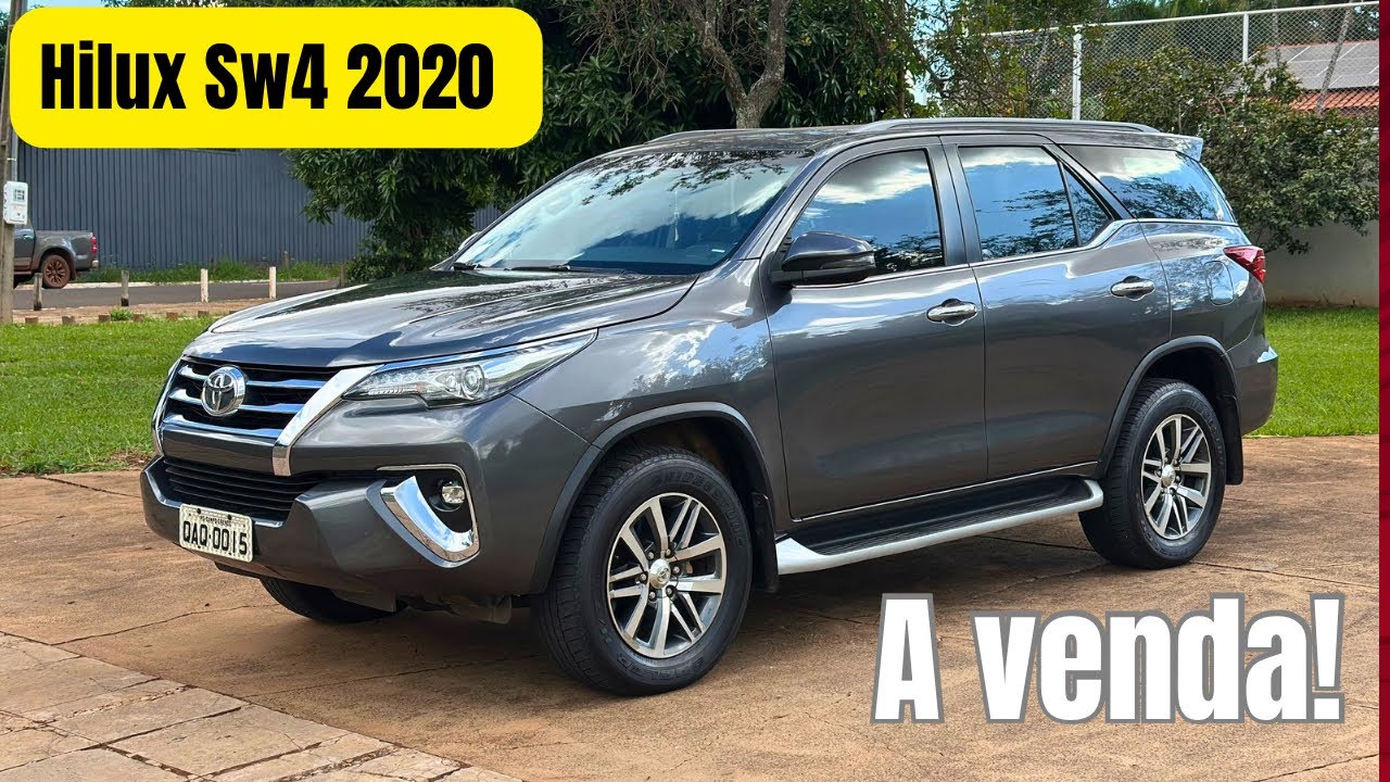 A venda - Toyota Sw4 Srx 7 lugares 2020!