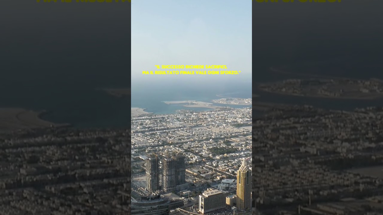 Quali rinunce sei disposto/a a fare per raggiungere il successo?.#shorts