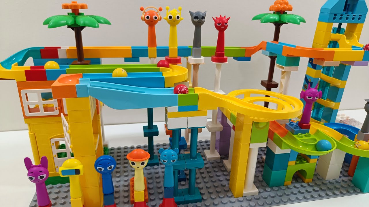 Extreme Marble Run Course: Spirals, Slides and Smart Design