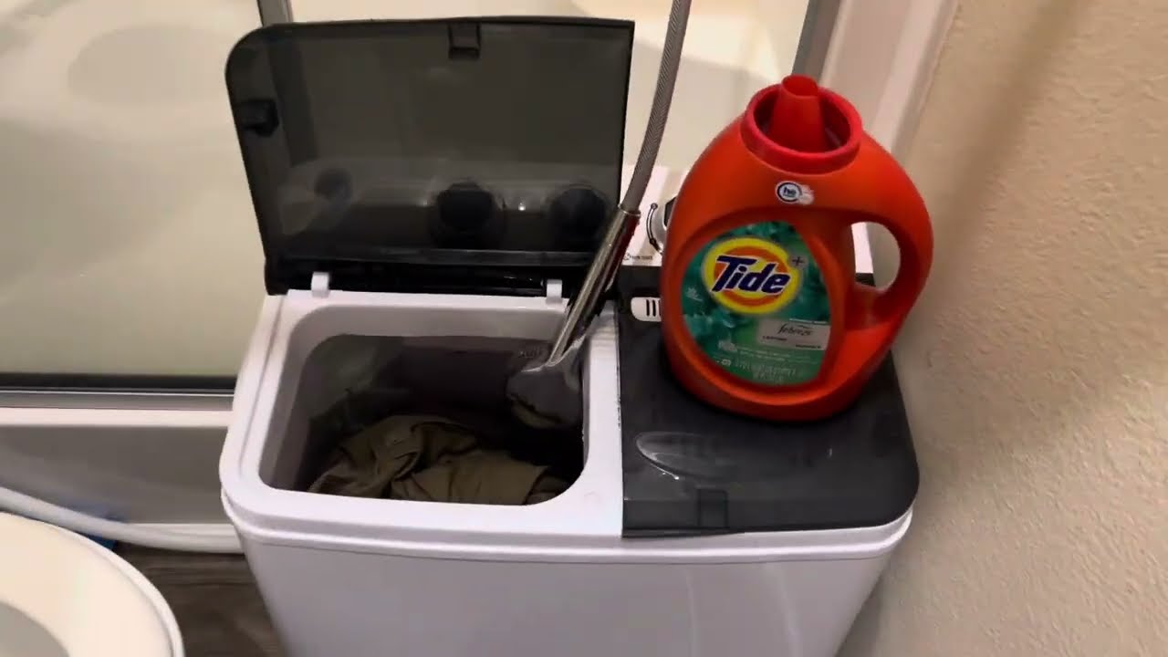 The best & correct way to use your portable washer & spin dryer to get clean and fresh clothes