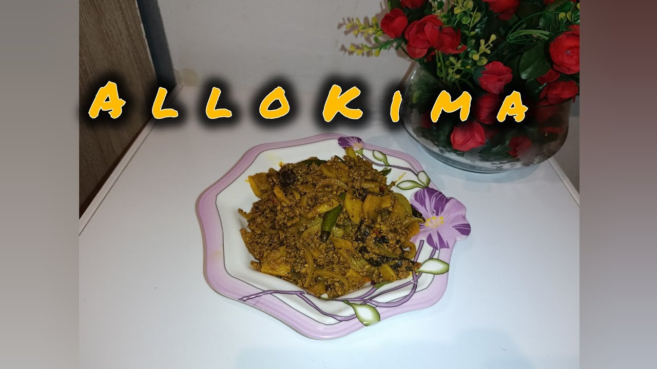 Allo kima recipe! #foodblog #foodchannel  #Foodrecipe 