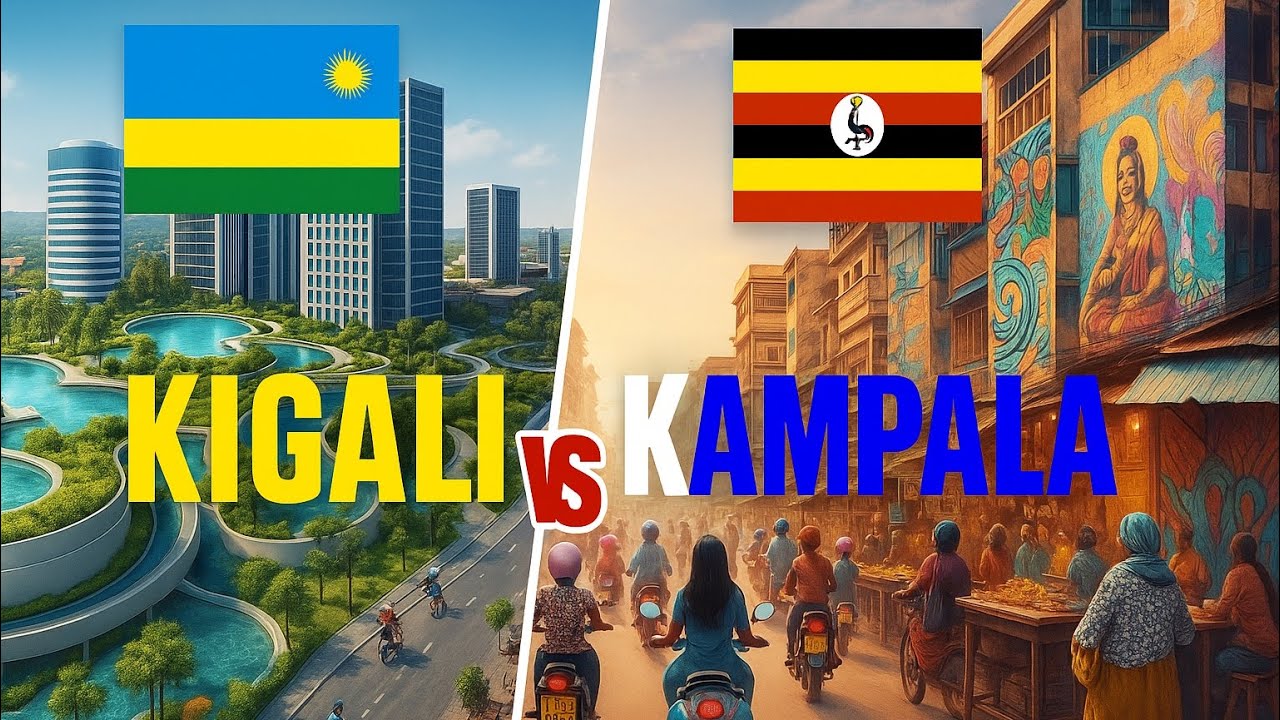 Что лучше: Кигали или Кампала? #сравнениекигаликампале #2025 🇷🇼🇺🇬
