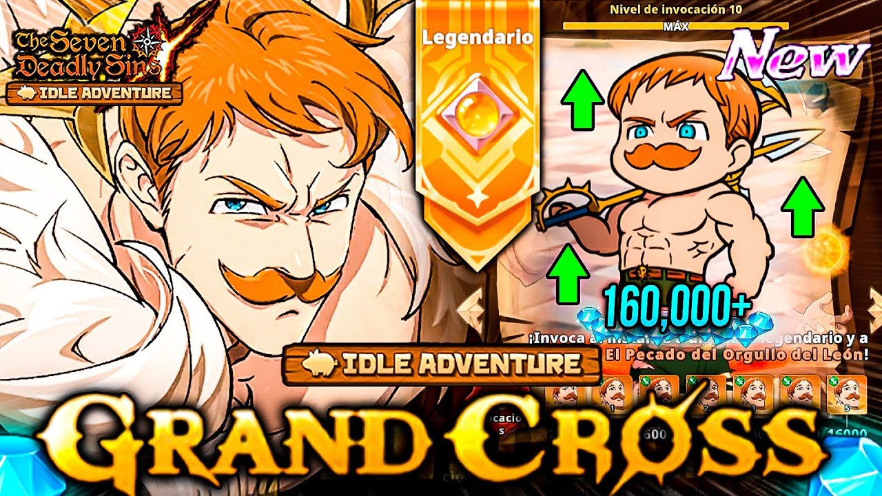 ESCANOR LEGENDARIO!!! 💎160,000+💎 SUMMONS TODOS MIS AHORROS! 🙂 | Seven Deadly Sins: Idle Adventure
