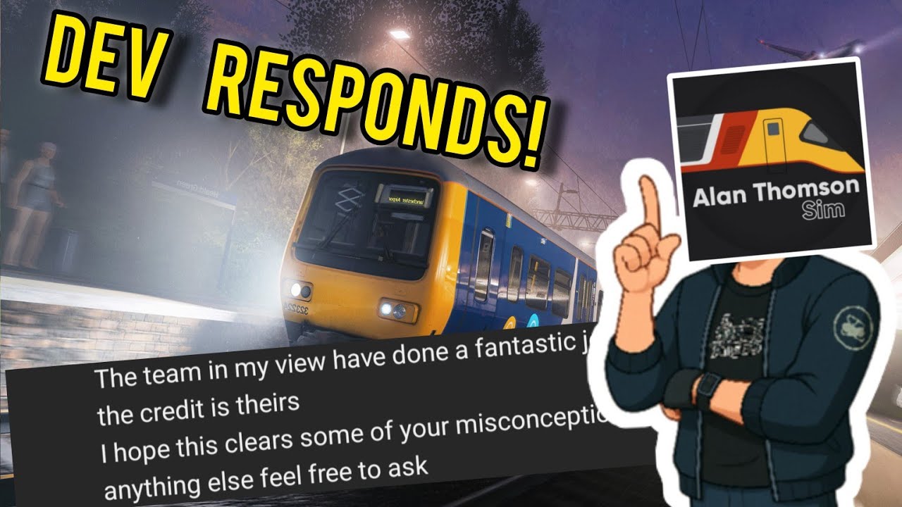 Alan Thomson Sim Responds to TSW5 Criticism &ndash; Full Developer Reaction