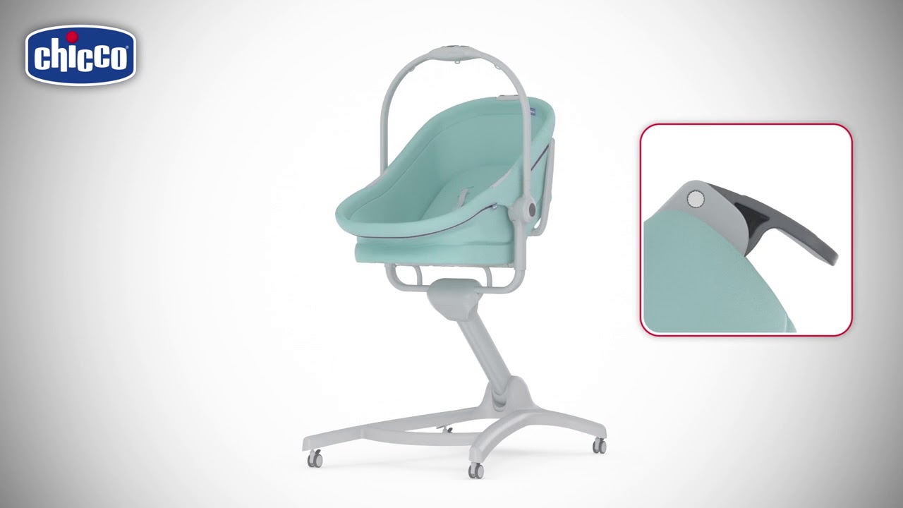 Видеоинструкция кроватки Baby Hug от Chicco