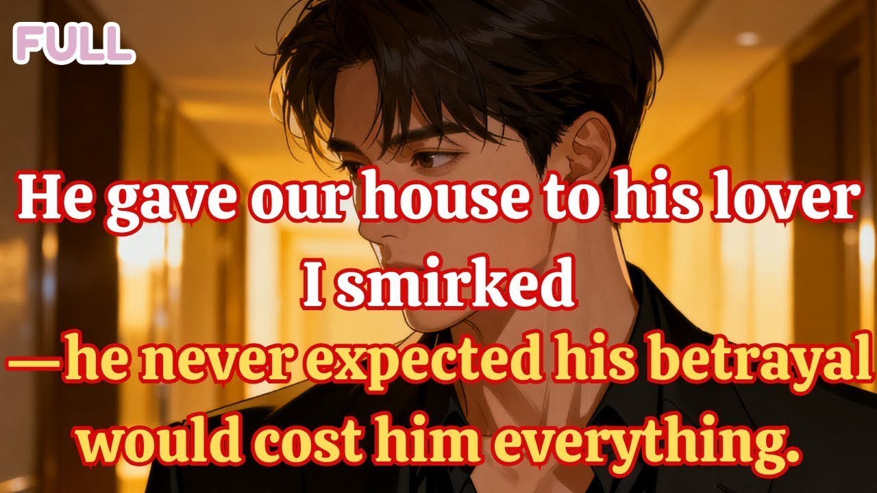 He gave our house to his lover; I smirked—he never expected his betrayal would cost him everything