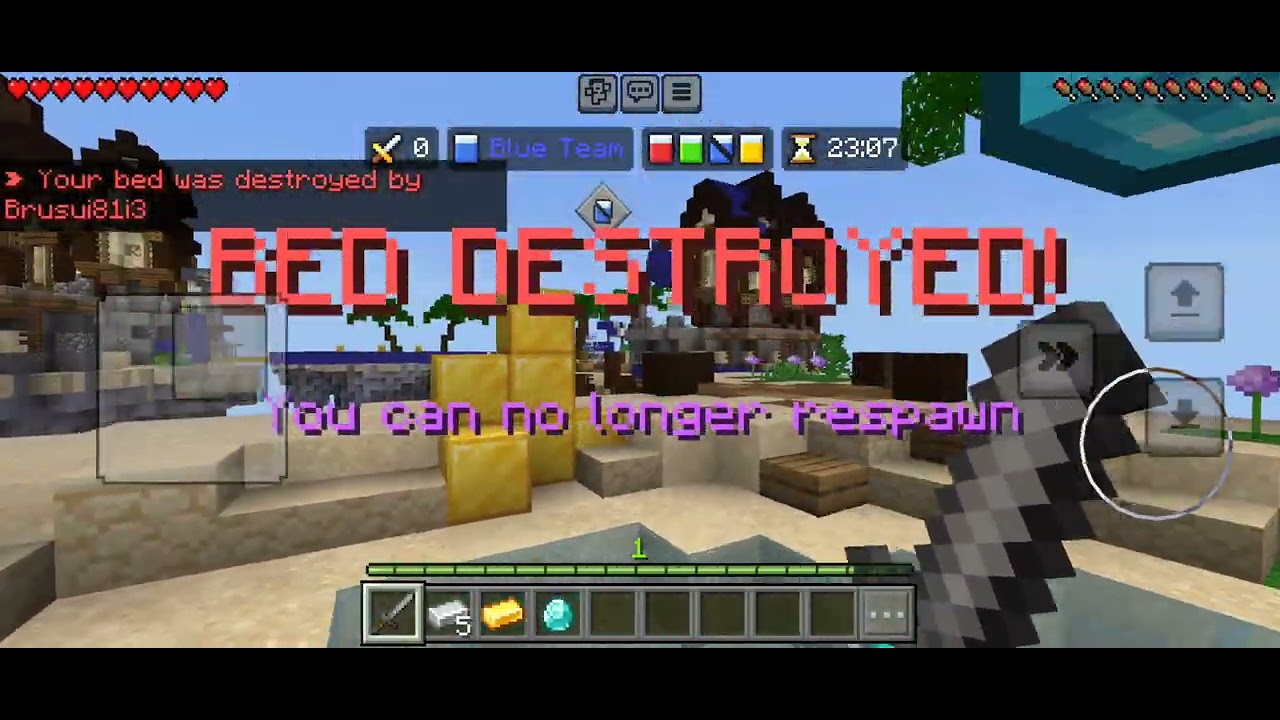 I get cooked in bedwars