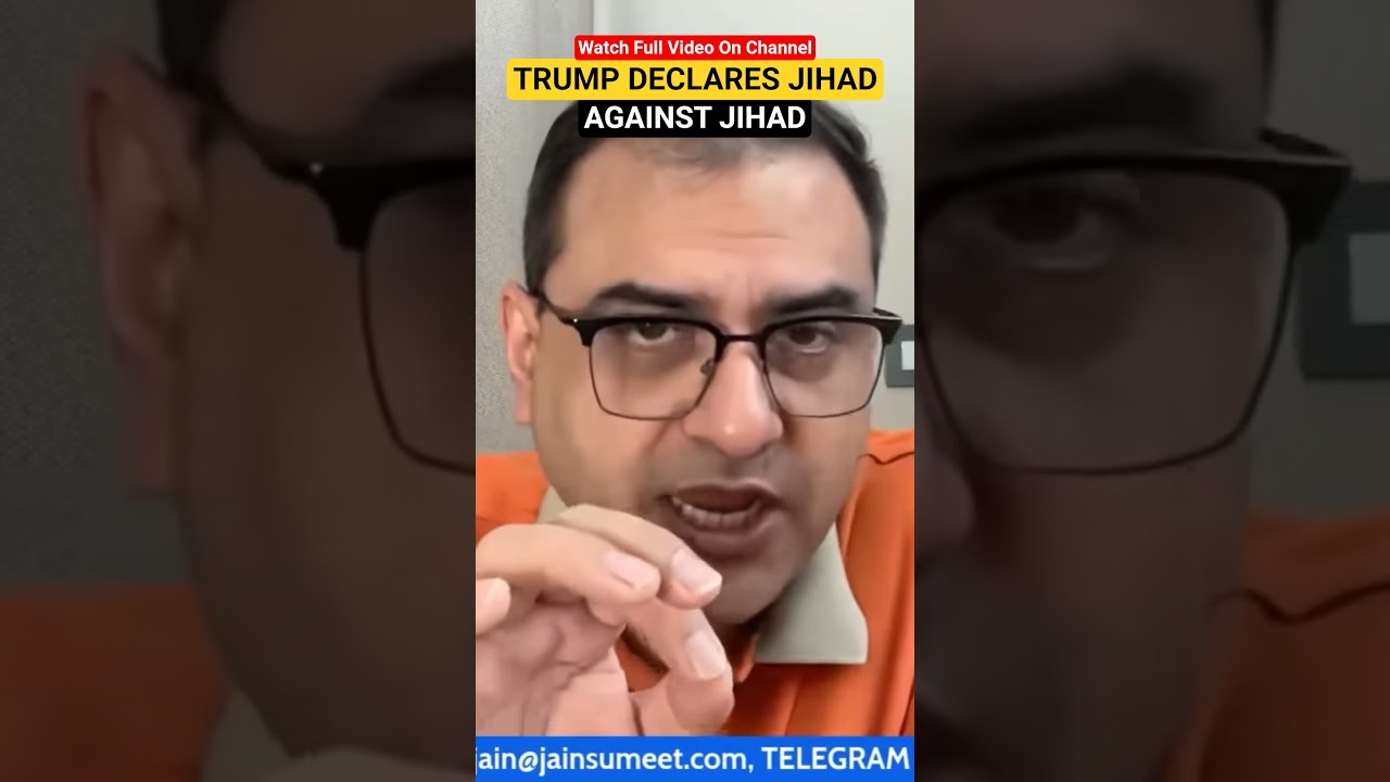 TRUMP DECLARES JIHAD AGAINST JIHAD #usirantension #iranisraelwar #geopolitics  #middleeastconflict